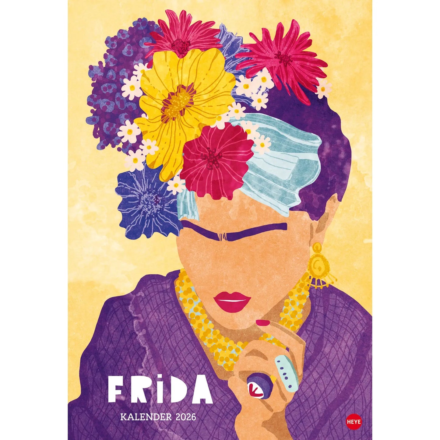 HEYE Bildkalender 2026 23129+26 Frida 37x53.5cm Idealshop
