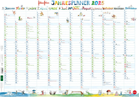 HEYE      Posterplaner Helme Heine  2025 Idealshop