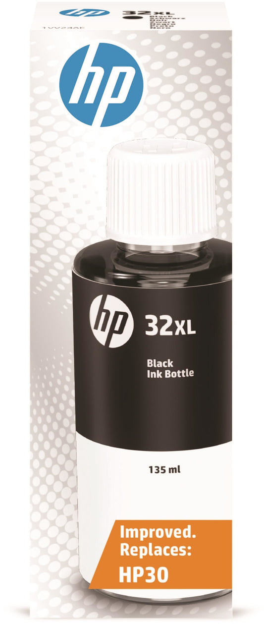 HP        Tintenflasche 32XL     schwarz