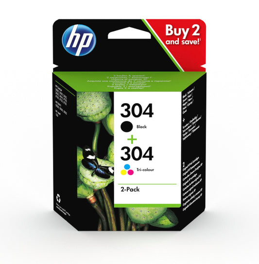 HP        Combopack 304         BK/color