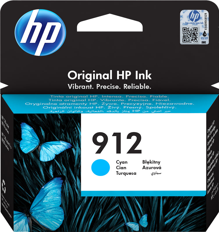 HP        Tintenpatrone 912         cyan