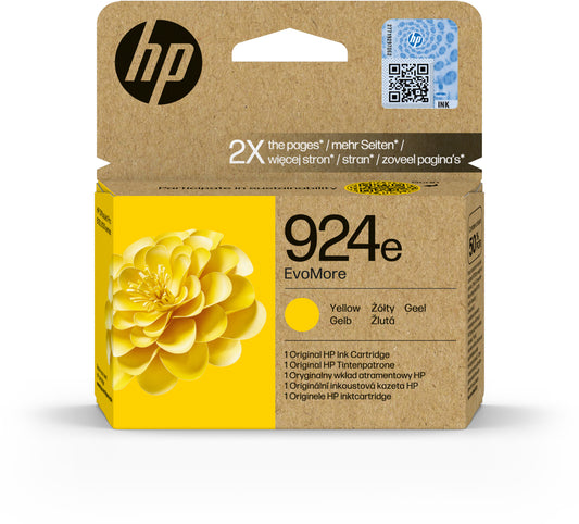 HP        Tintenpatrone 924e      yellow