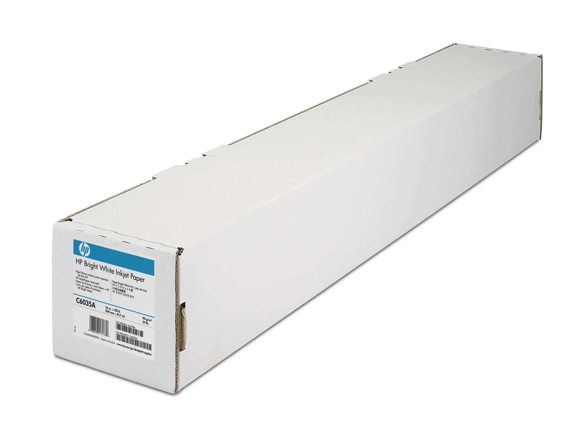 HP Bright White Paper 90g 45.7m C6035A DesignJet 650C 24 Zoll Idealshop
