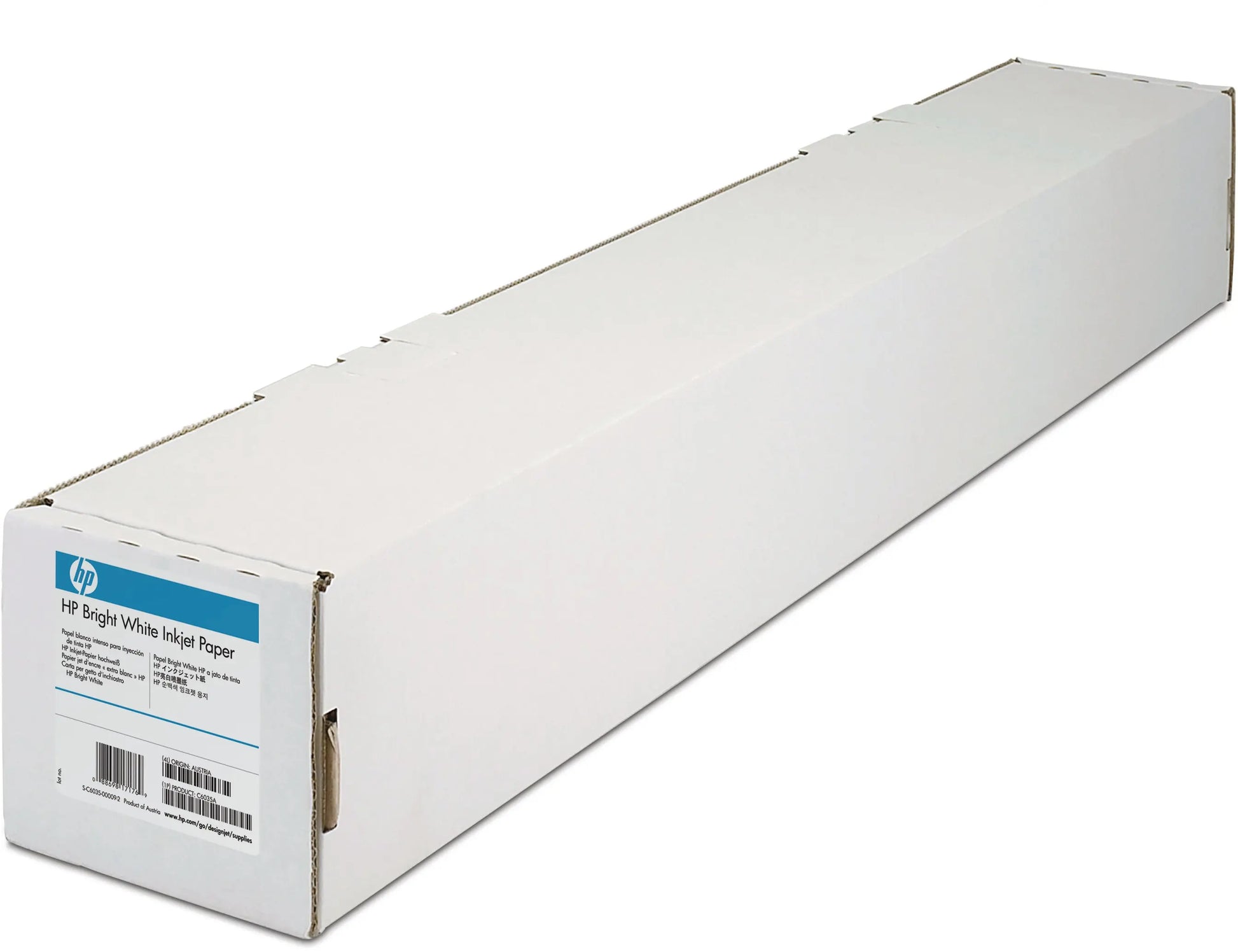 HP Bright White Paper 90g 45,7m Q1445A DesignJet 5000 Rolle/A1 Idealshop