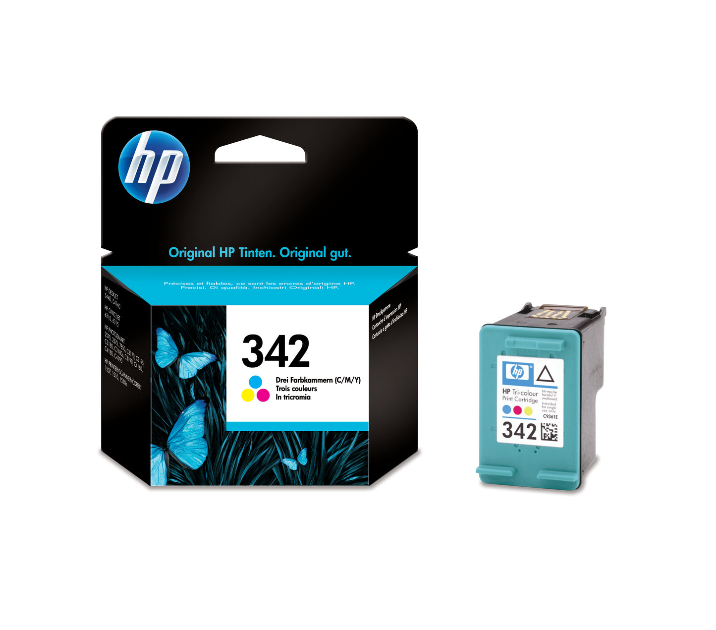 HP        Tintenpatrone 342        color