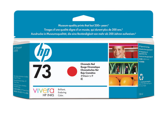 HP        Tintenpatrone 73 chromatic red