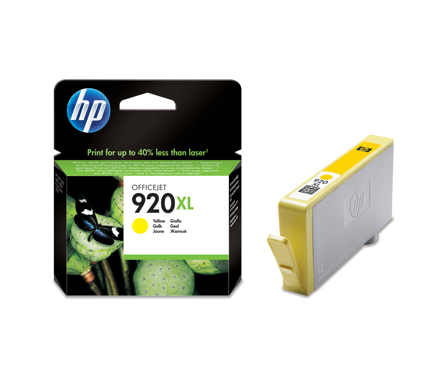 HP        Tintenpatrone 920XL     yellow