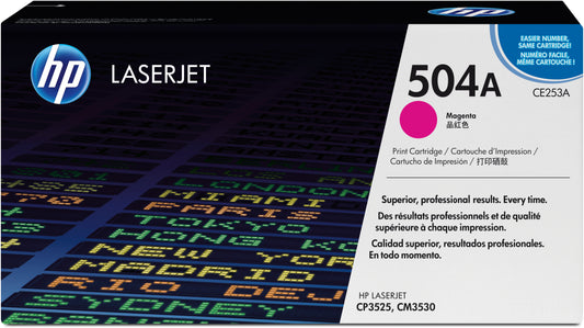 HP        Toner-Modul 504A       magenta