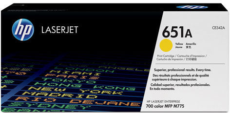 HP        Toner-Modul 651A        yellow