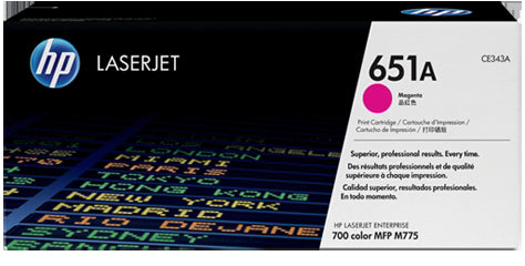 HP        Toner-Modul 651A       magenta