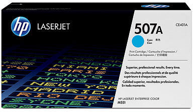 HP        Toner-Modul 507A          cyan