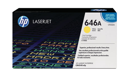 HP        Toner-Modul 646A        yellow