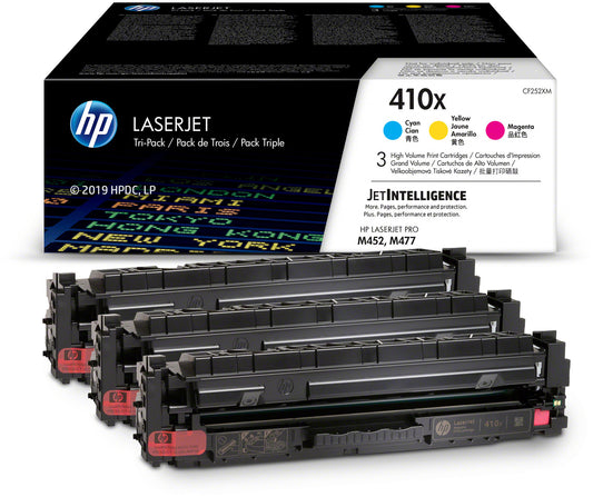 HP        Toner Tri-Pack 410X        CMY