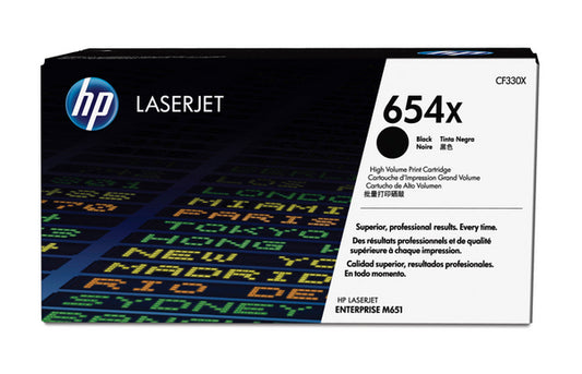 HP        Toner-Modul 654X       schwarz