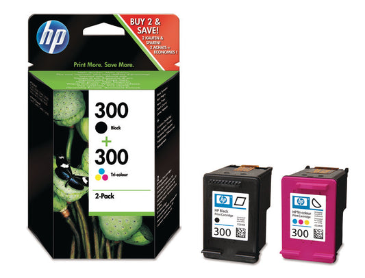 HP        Combopack 300         BK/color