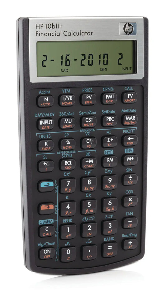 HP Calculator 10BII+ Financial HP-10BII+INT International Edition Idealshop