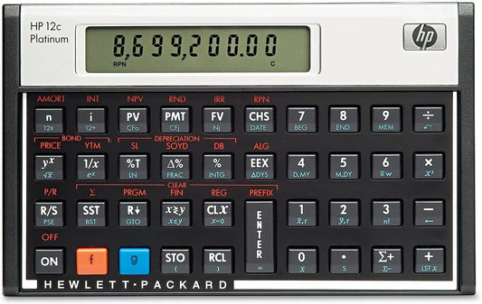 HP        Calculator Platinum 12C Idealshop