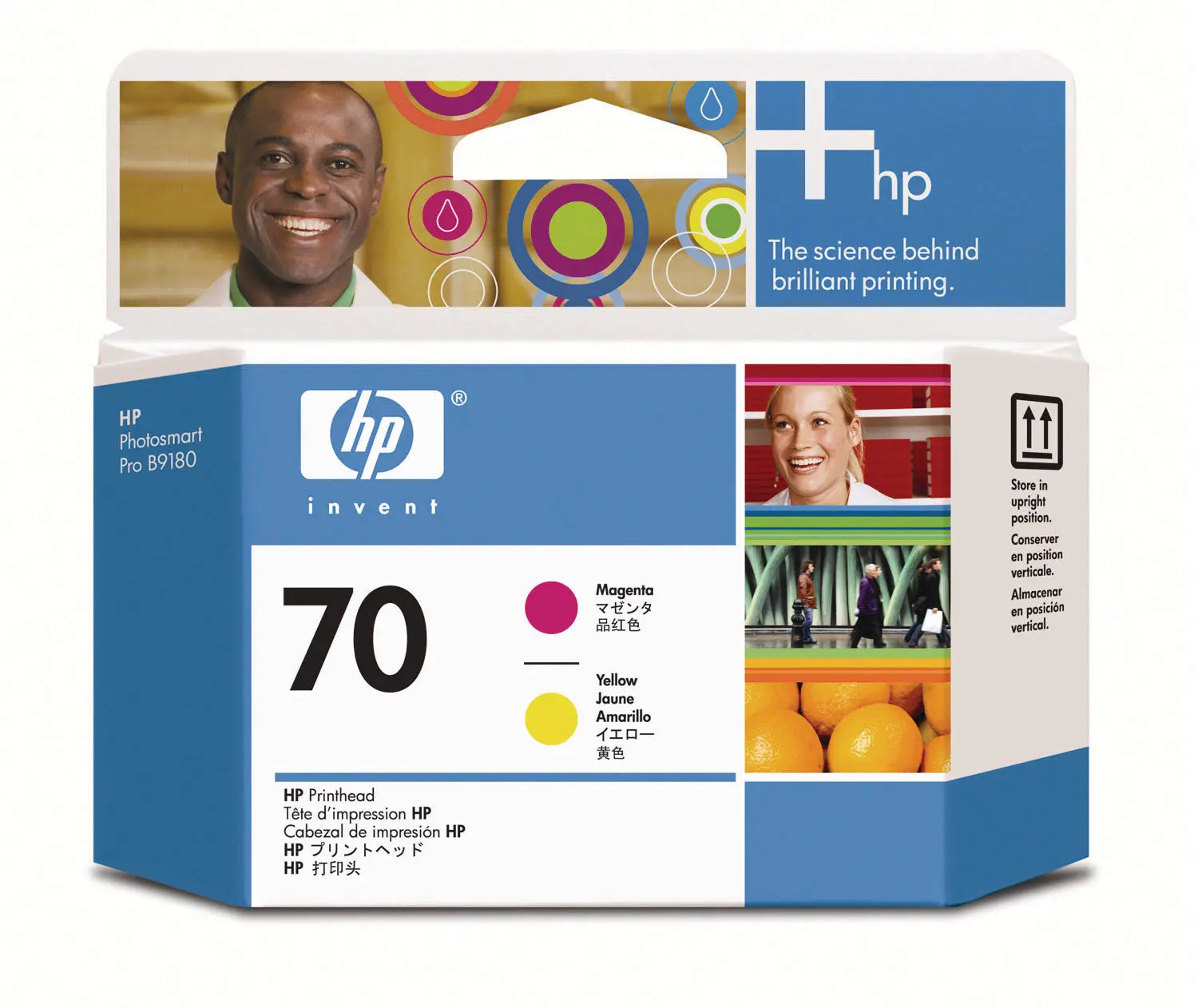 HP        Druckkopf 70    magenta/yellow Idealshop