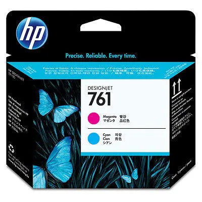HP Druckkopf 761 magenta/cyan CH646A DesignJet T7100 Idealshop