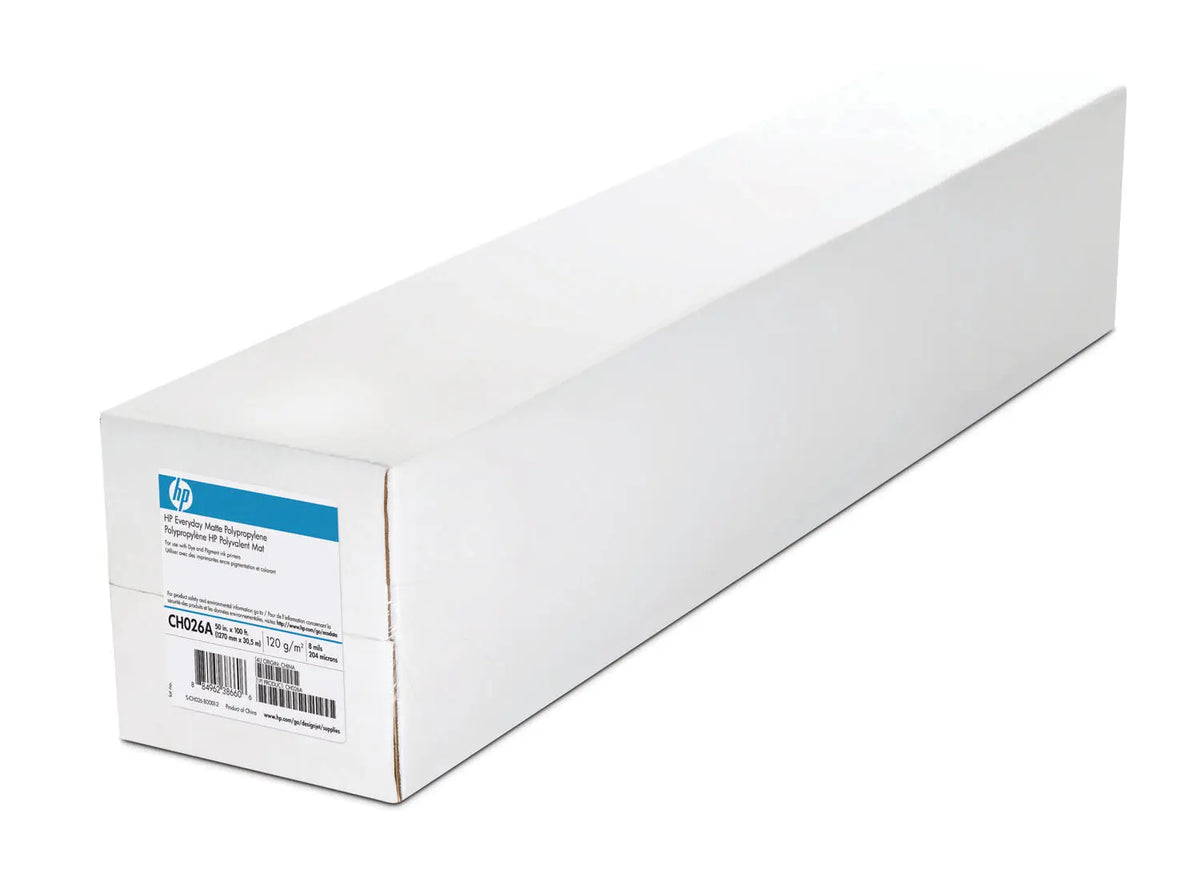 HP Everyday Polypropylen matt 31m CH026A DesignJet 2 x 50 Zoll Idealshop