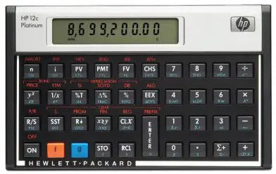 HP Finanzrechner 12CPLAT Platinum Idealshop