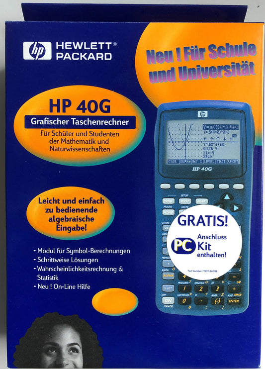 HP Grafikrechner 40G ABD deutsch Idealshop