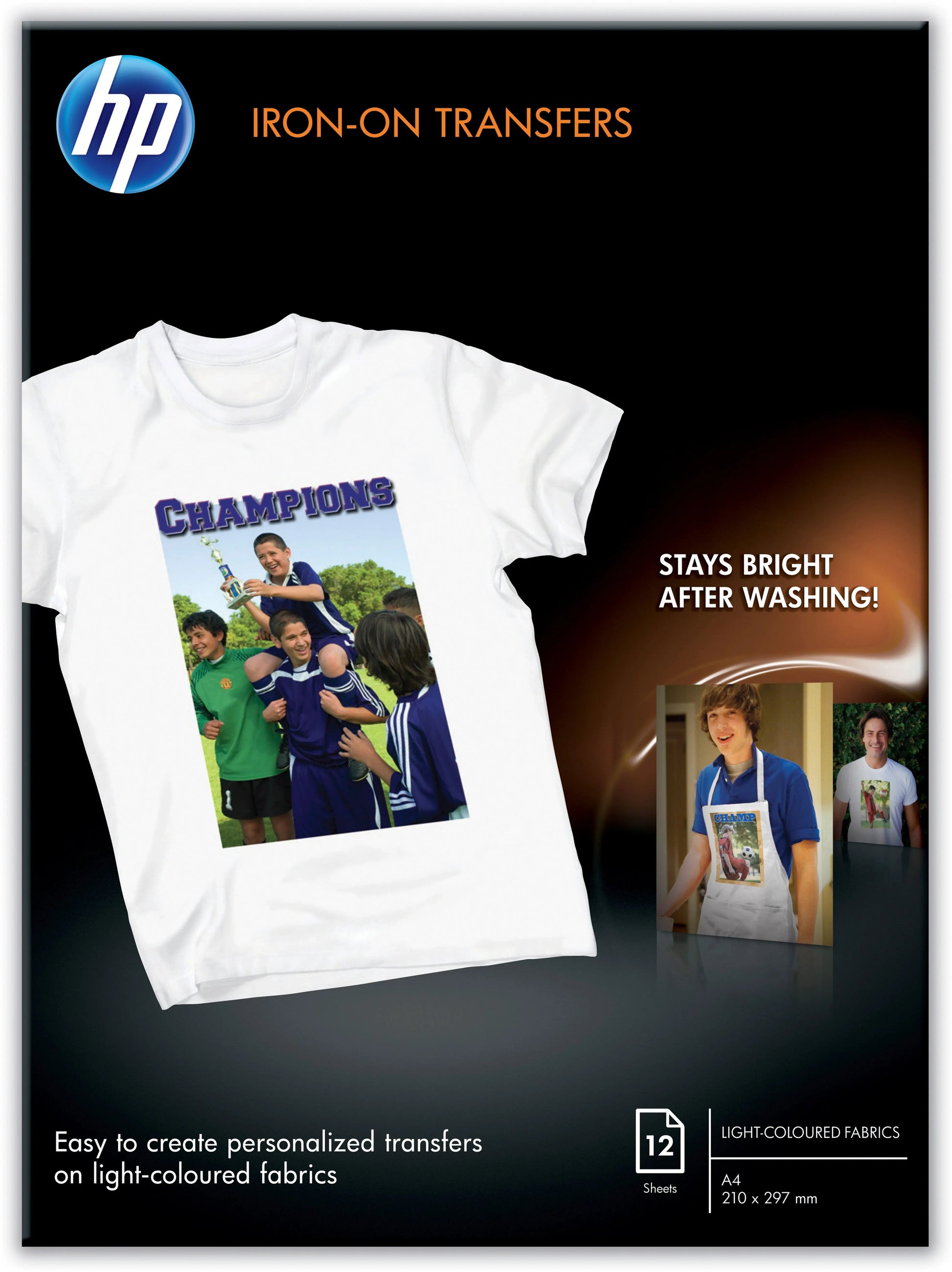 HP        Iron-on T-Shirt             A4 Idealshop