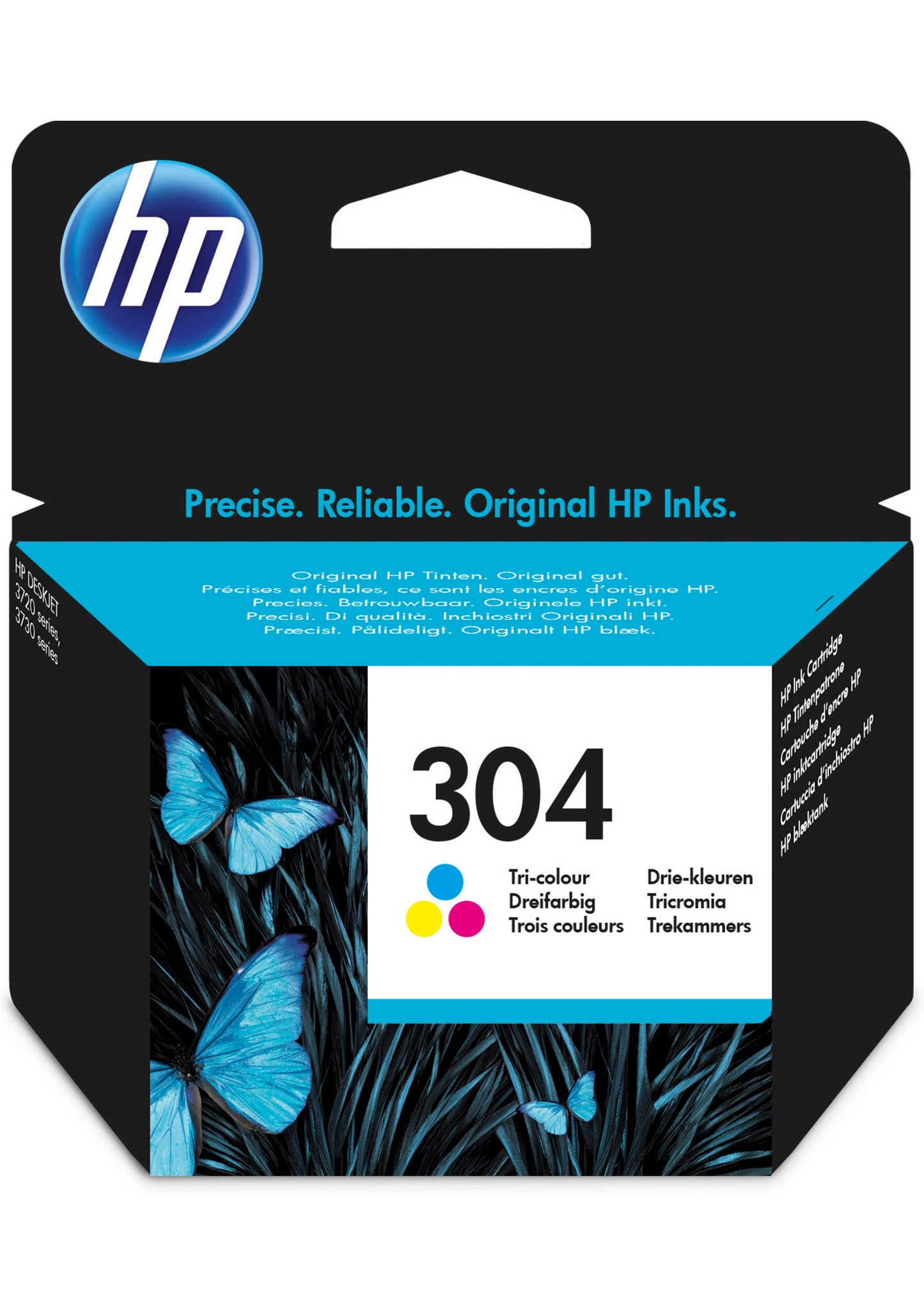 HP        Tintenpatrone 304        color