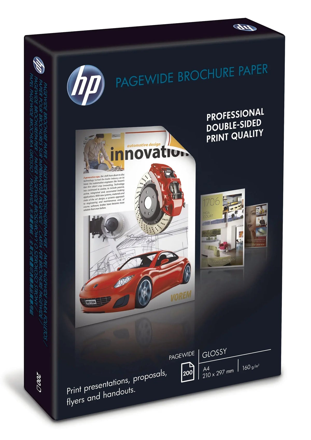 HP PageWide Paper 200 Blatt Z7S67A Glossy A4 FSC 160g Idealshop