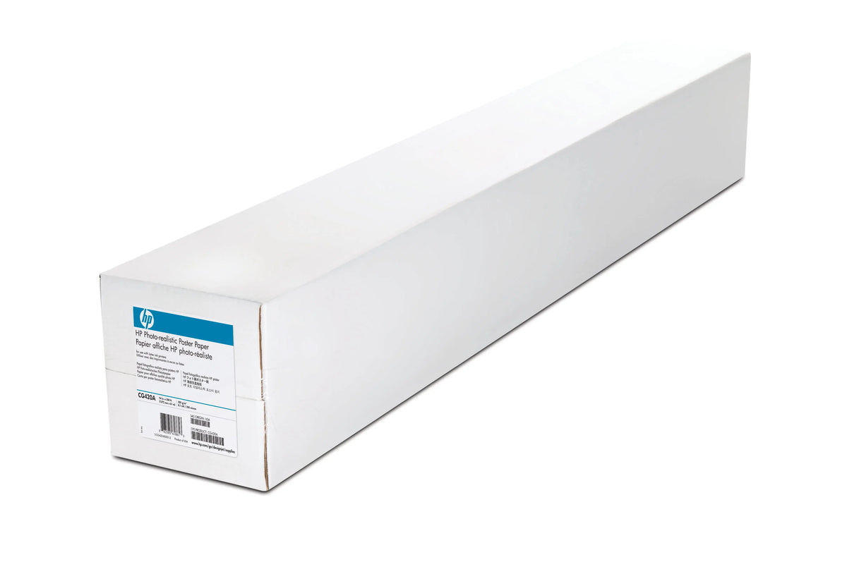 HP Photo realistic Paper 61m CG420A DesignJet 8000 205g 54 Zoll Idealshop