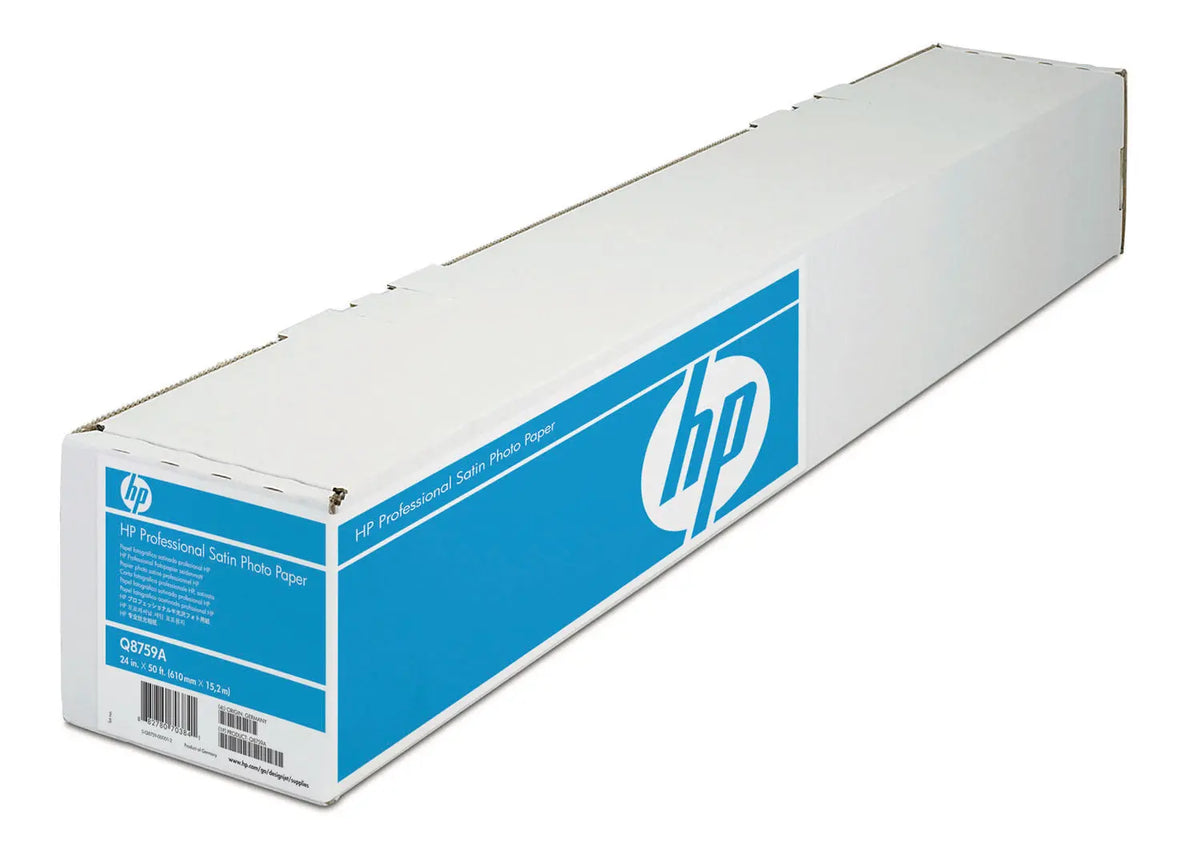 HP Prof. Photo Paper satin 15m Q8759A DesignJet 5500 300g 24 Zoll Idealshop