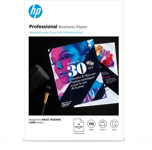 HP Professional FSC Paper A4 3VK91A Multiuse Glossy 180g 150 B. Idealshop
