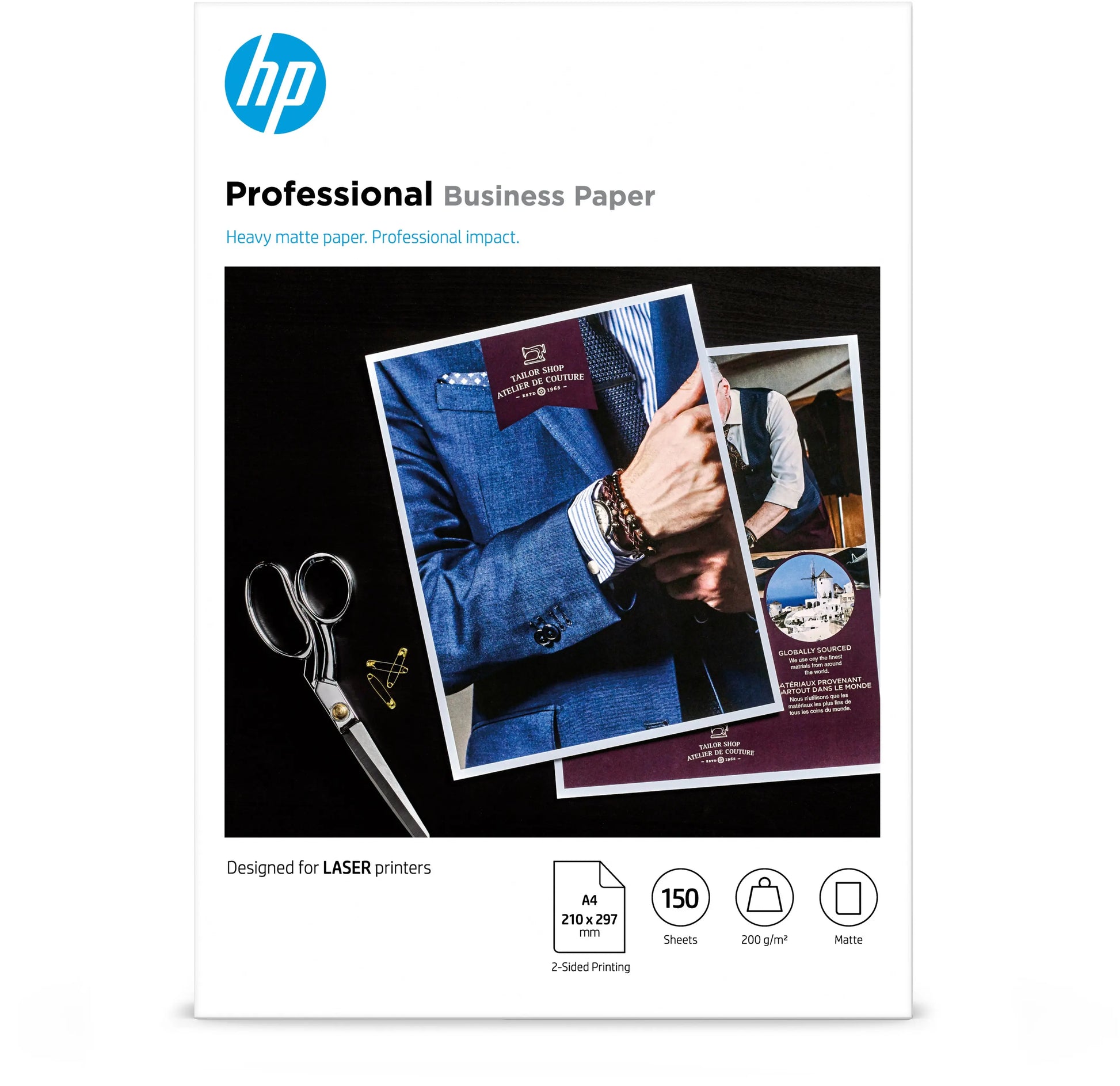 HP Professional FSC Paper A4 7MV80A Laser Matte 200g 150 Blatt Idealshop