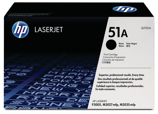 HP        Toner-Modul 51A        schwarz