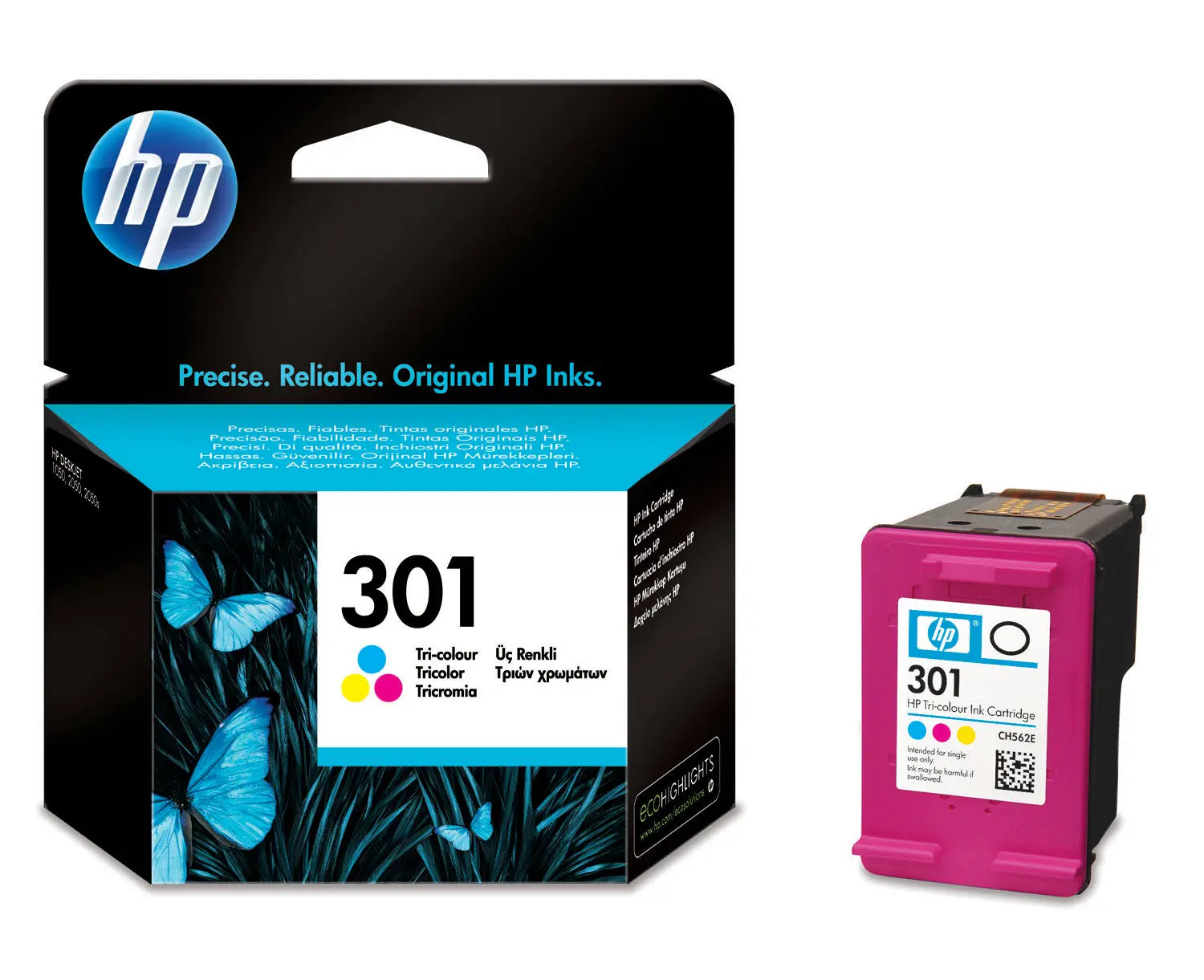 HP Tintenpatrone 301 color CH562EE DeskJet 2050 165 Seiten Idealshop
