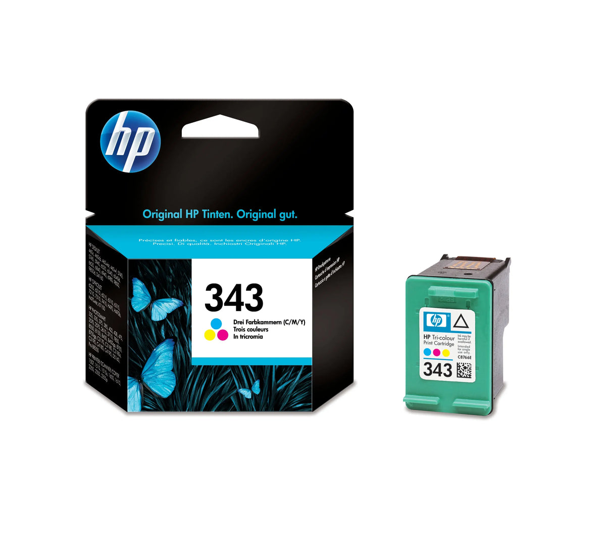 HP Tintenpatrone 343 color C8766EE Photosmart 325 260 Seiten Idealshop