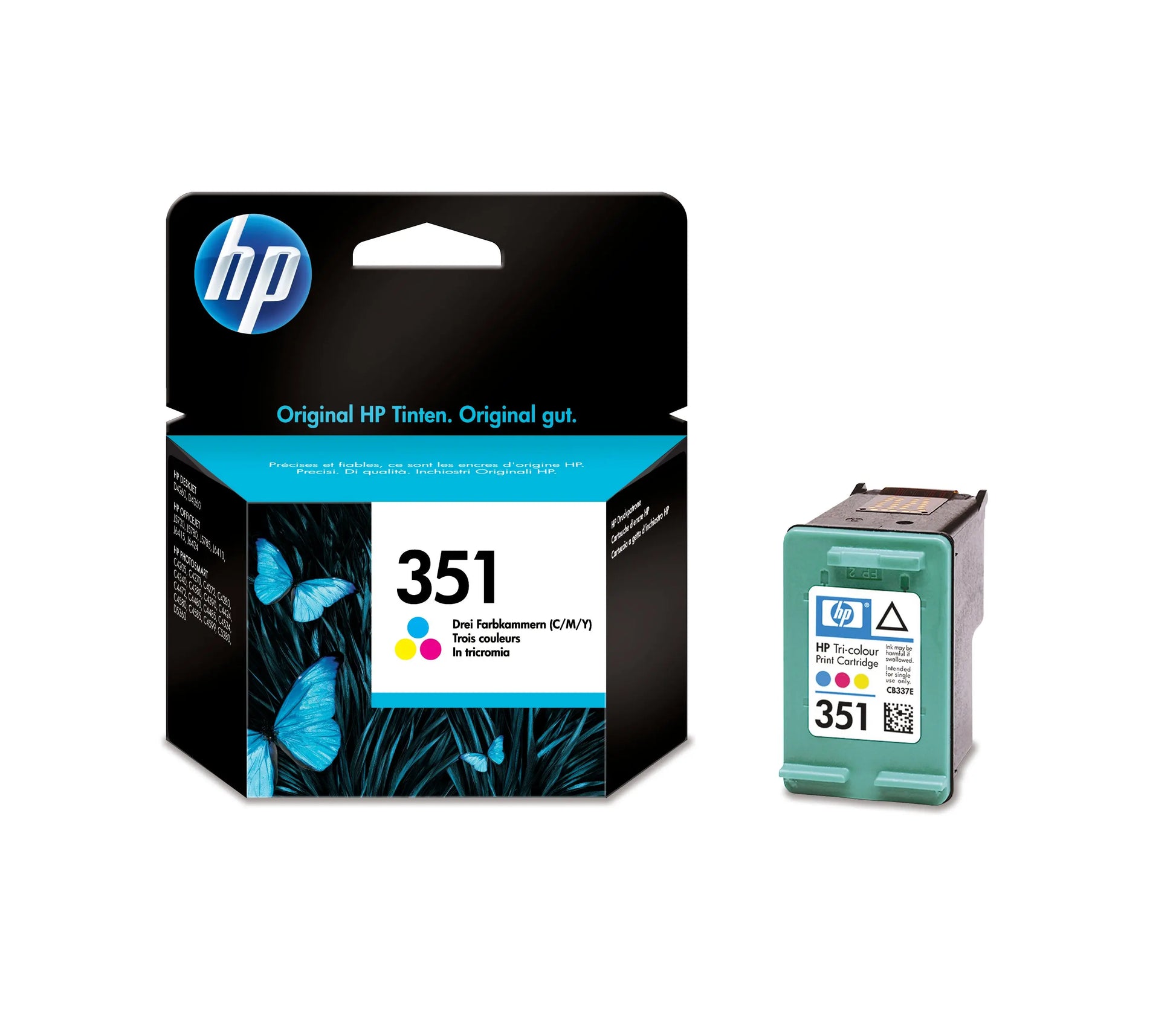 HP Tintenpatrone 351 color CB337EE OfficeJet J 5780 170 Seiten Idealshop