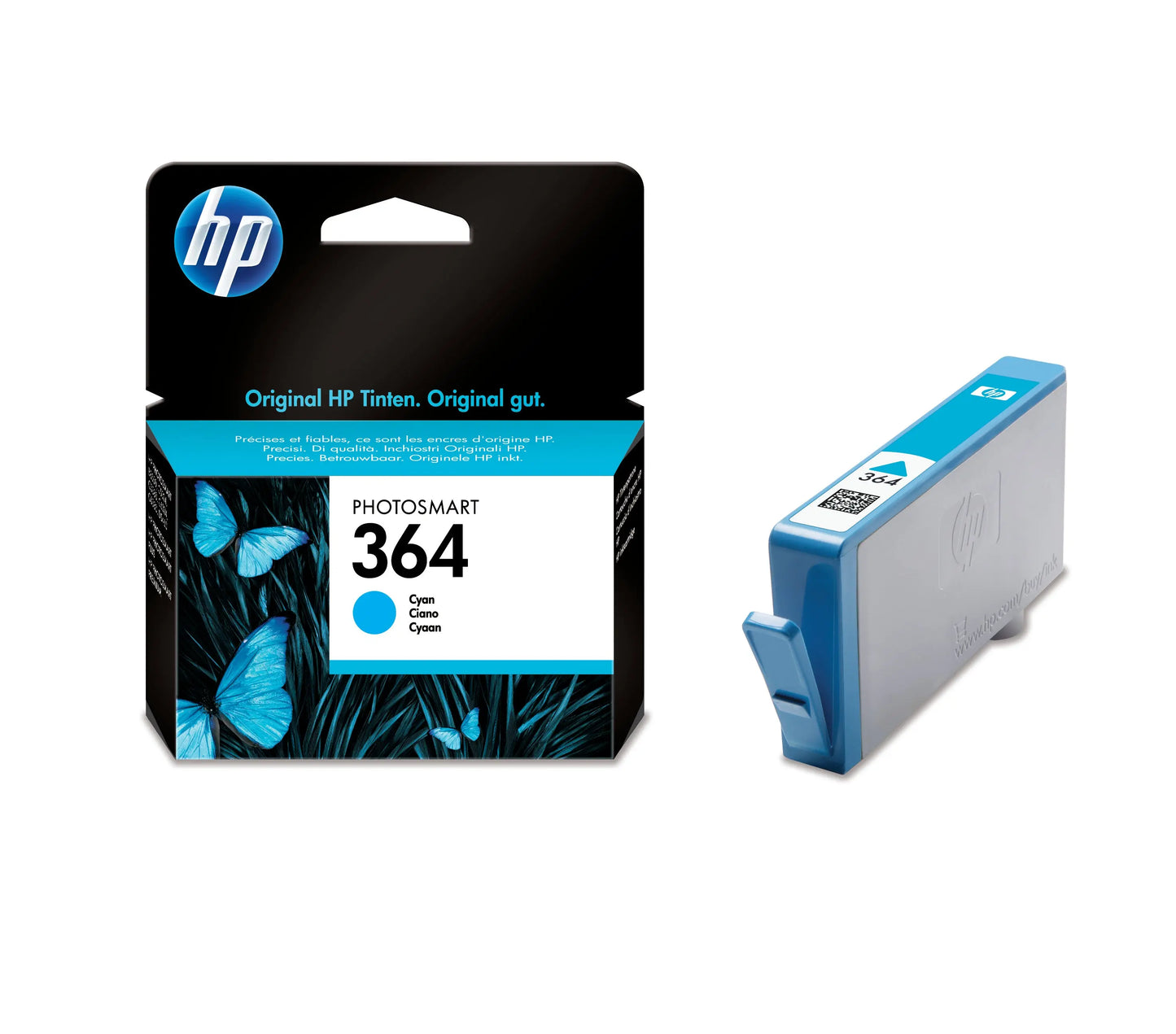 HP Tintenpatrone 364 cyan CB318EE PhotoSmart D5460 300 Seiten Idealshop