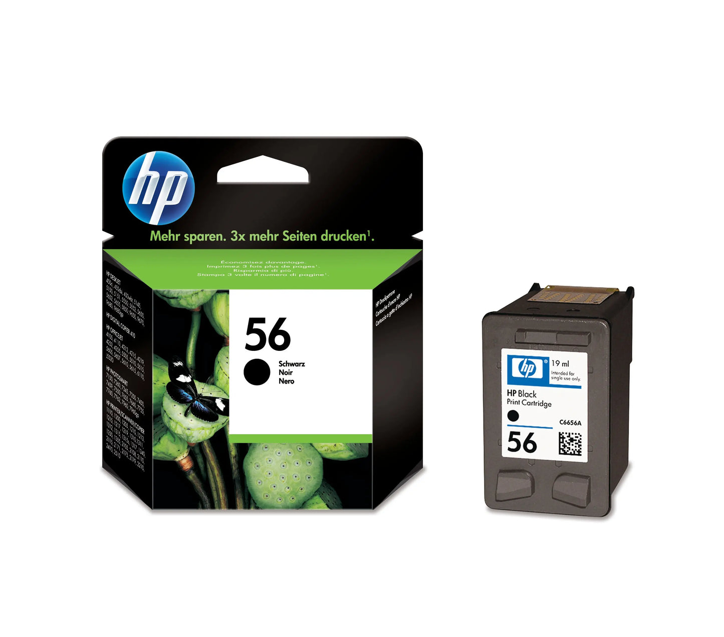 HP Tintenpatrone 56 schwarz C6656AE Photosmart 7150 520 Seiten Idealshop