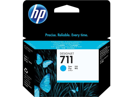 HP Tintenpatrone 711 cyan CZ130A DesignJet T120/520 29ml Idealshop