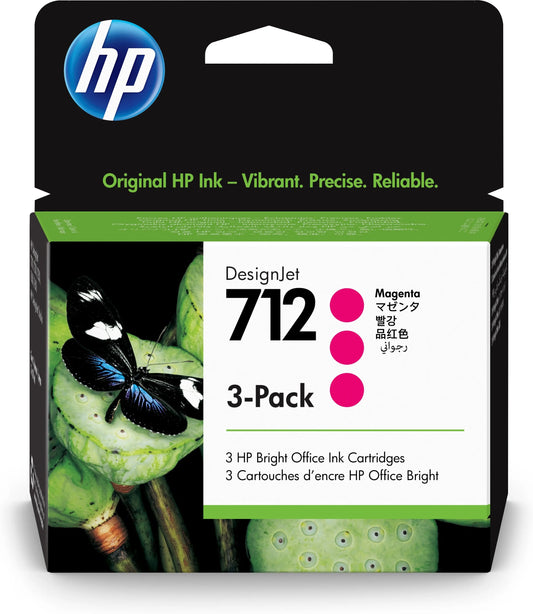 HP Tintenpatrone 712 magenta 3ED78A DesignJet T230/250/630 3x29ml Idealshop