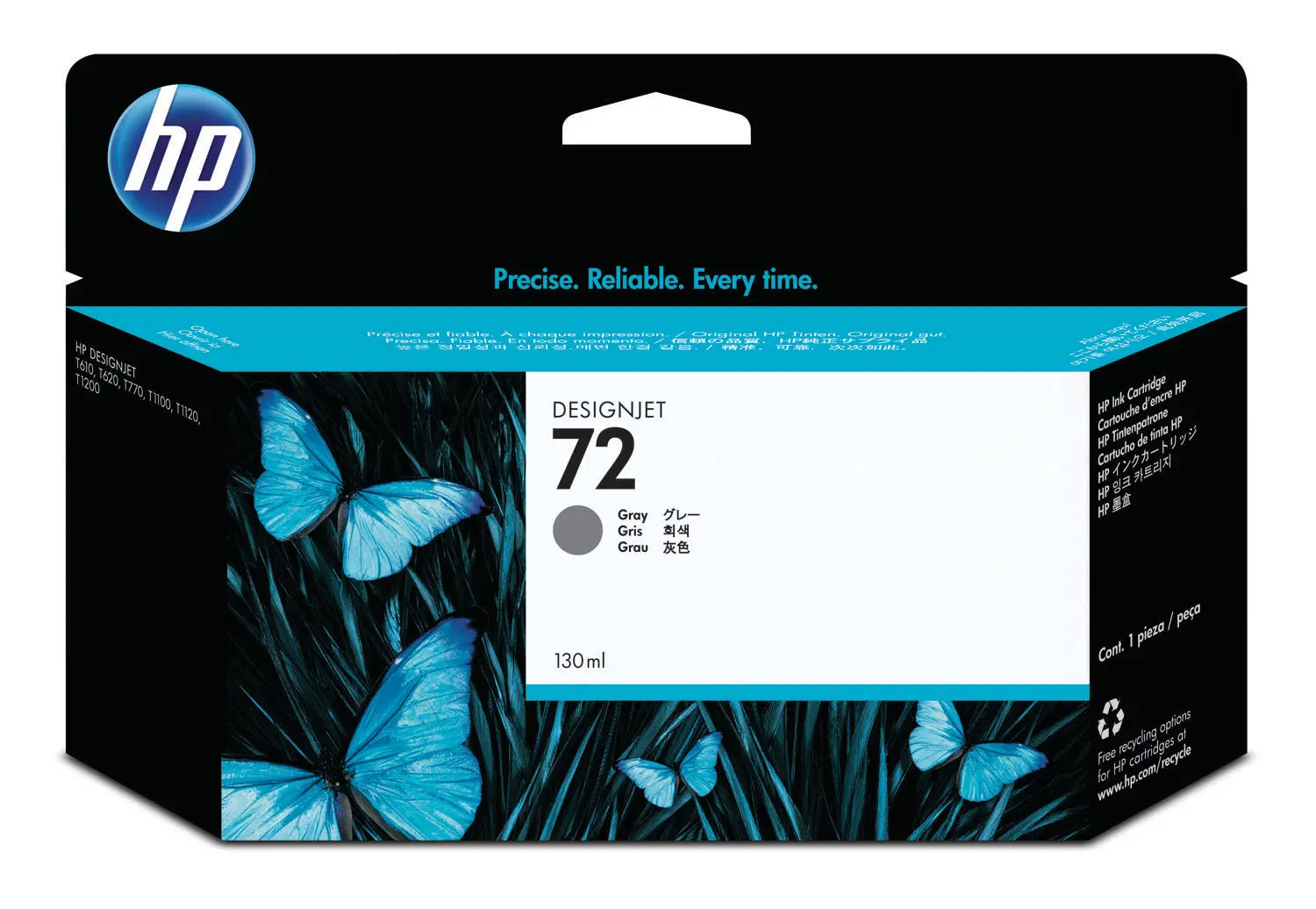HP        Tintenpatrone 72          grey Idealshop