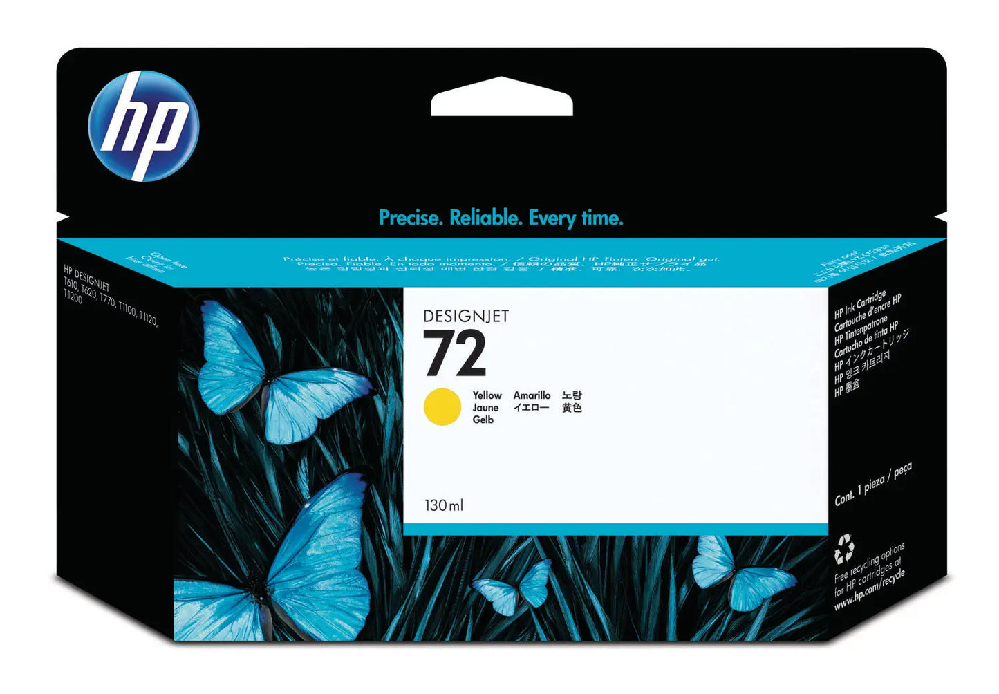 HP        Tintenpatrone 72        yellow Idealshop