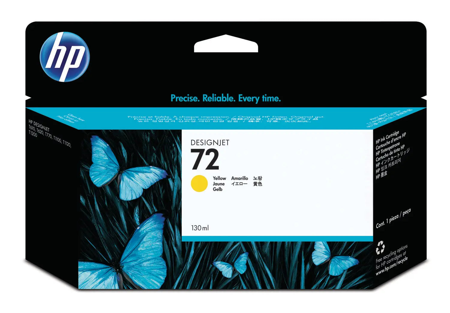 HP        Tintenpatrone 72        yellow Idealshop