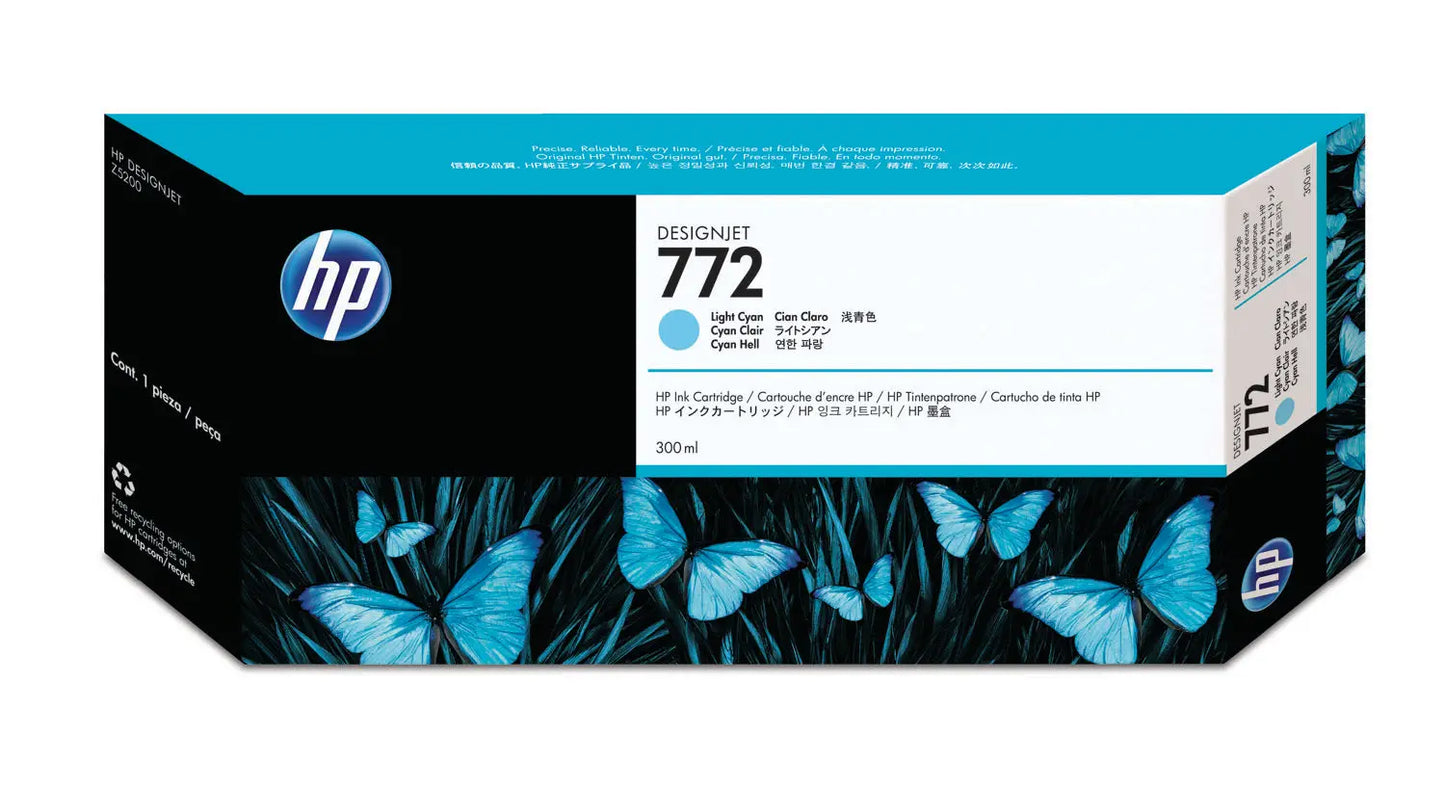 HP        Tintenpatrone 772   light cyan Idealshop