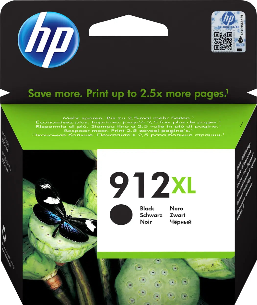 HP Tintenpatrone 912XL schwarz 3YL84AE OfficeJet 8010/8020 720 S. Idealshop