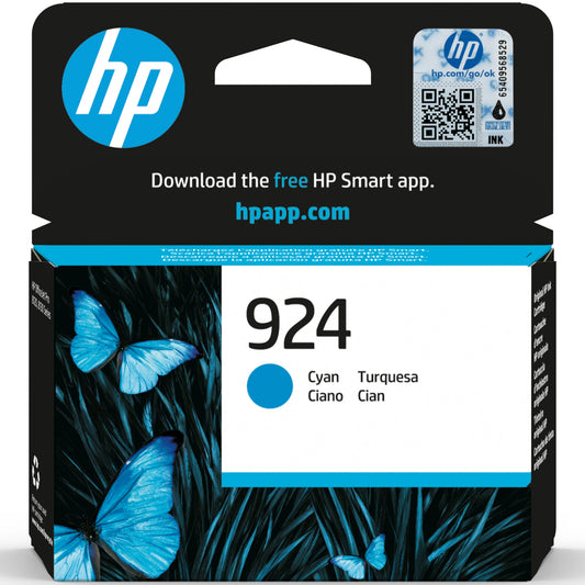HP Tintenpatrone 924 cyan 4K0U3NE OfficeJet Pro 8120/8130 400 S. Idealshop