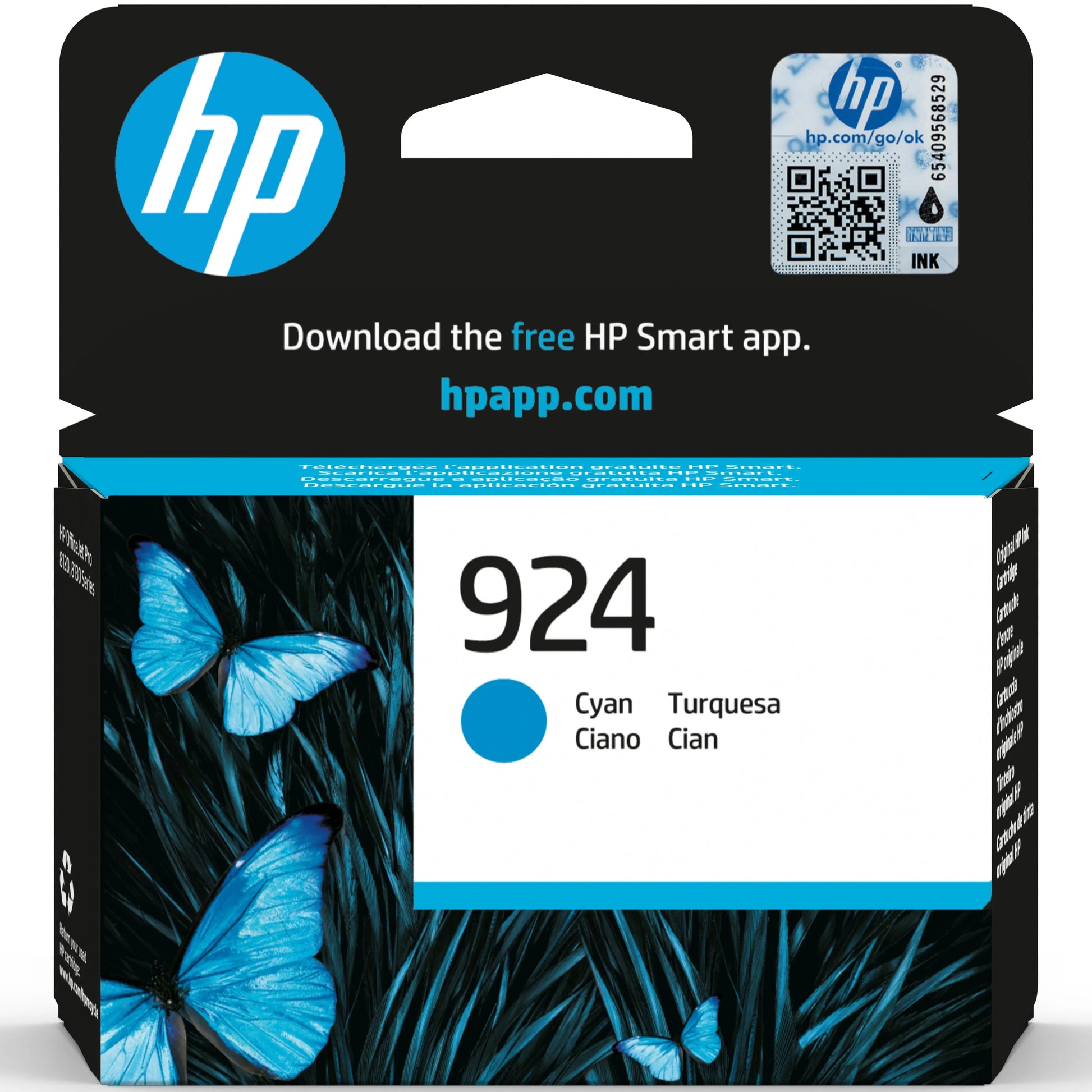 HP        Tintenpatrone 924         cyan Idealshop