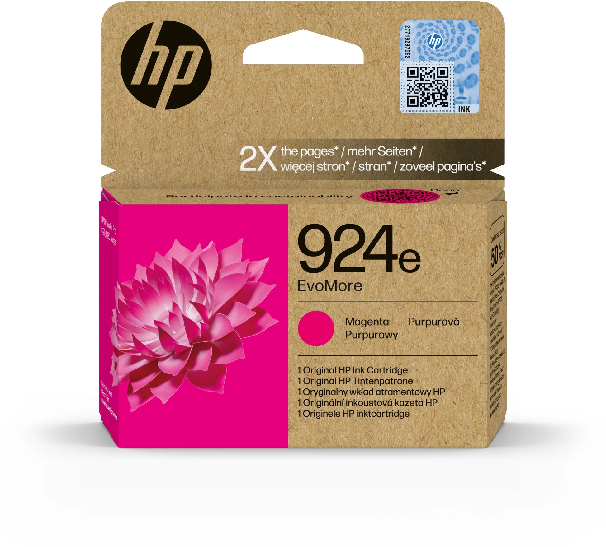 HP        Tintenpatrone 924e     magenta Idealshop