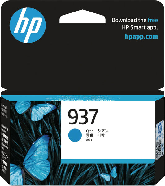 HP Tintenpatrone 937 cyan 4S6W2NE OfficeJet 9110b/9120 800 S. Idealshop